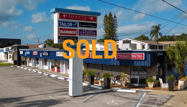 7 UNIT RETAIL CENTER IN HIGHLY DESIRABLE BELLEAIR BLUFFS FOR SALE
